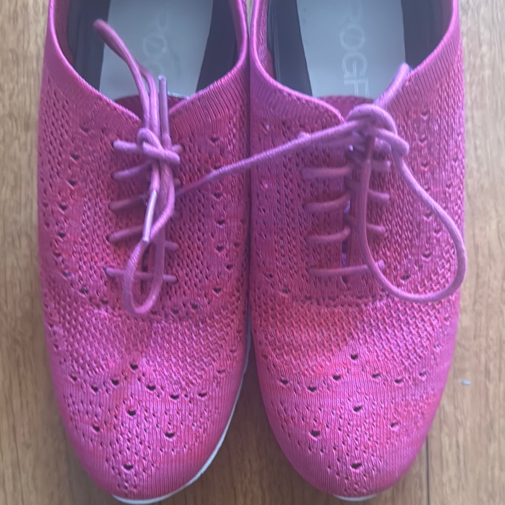 Cole Haan Pink Slip-On Sneakers with White Sole - Picture 4 of 5